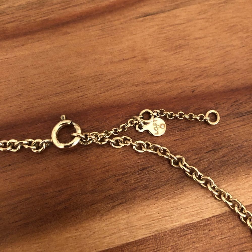 Loft | Rhinestone Beaded Statement Necklace | 18”… - image 4